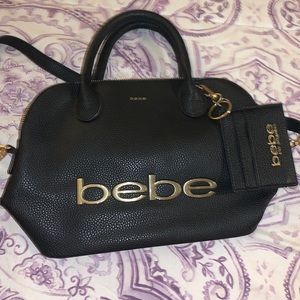 Black Bebe crossbody purse